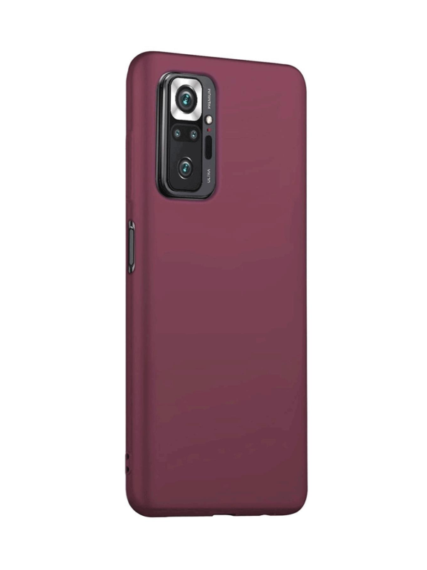 Xiaomi Redmi Note 10 Kılıf Kamera Korumalı Silikon Rubber Arka Kapak Mor Xiaomi Redmi Note 10 Kılıf Kamera Korumalı Silikon Rubber Arka Kapak Mor