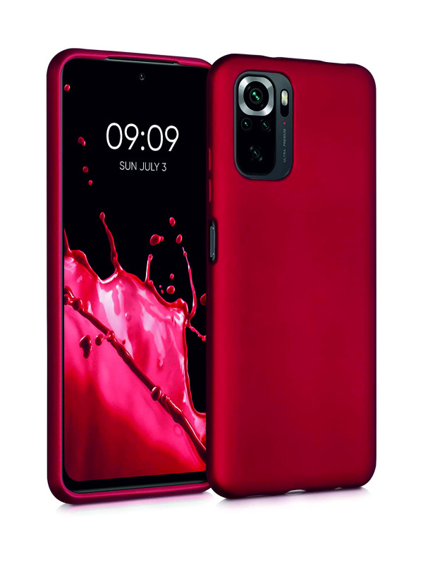 Xiaomi Redmi Note 10 Pro Kılıf Kamera Korumalı Silikon Rubber Arka Kapak Kırmızı Xiaomi Redmi Note 10 Pro Kılıf Kamera Korumalı Silikon Rubber Arka Kapak Kırmızı