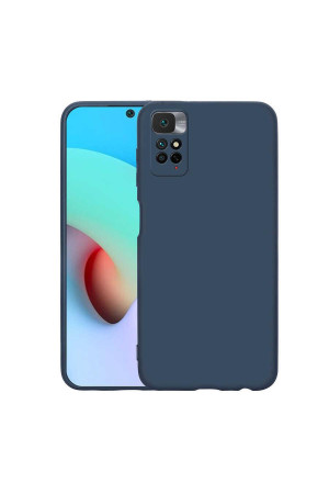 Xiaomi Redmi Note 11 Pro Kılıf Kamera Korumalı Silikon Rubber Arka Kapak Lacivert