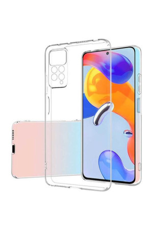Xiaomi Redmi Note 11 Pro Kılıf Kamera Korumalı Silikon Rubber Arka Kapak şeffaf