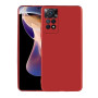 Xiaomi Redmi Note 11S Kılıf Kamera Korumalı Silikon Rubber Arka Kapak Kırmızı
