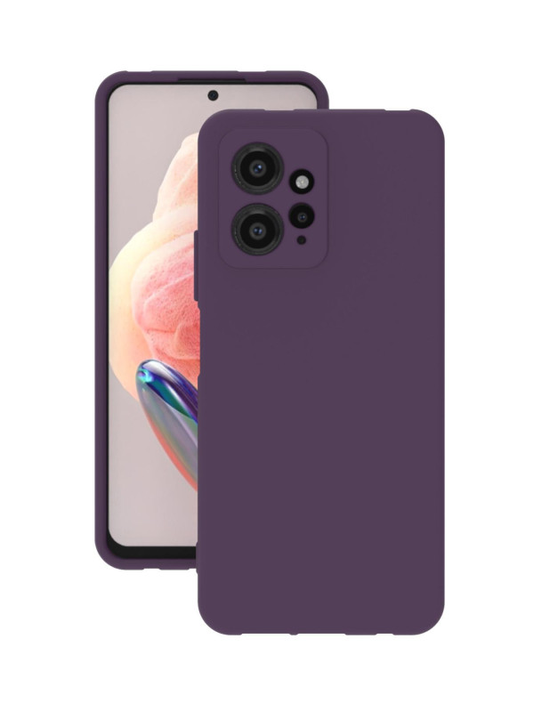 Xiaomi Redmi Note 12 4G Kılıf Kamera Korumalı Silikon Rubber Arka Kapak Mor Xiaomi Redmi Note 12 4G Kılıf Kamera Korumalı Silikon Rubber Arka Kapak Mor