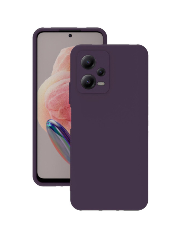 Xiaomi Redmi Note 12 5G Kılıf Kamera Korumalı Silikon Rubber Arka Kapak Mor Xiaomi Redmi Note 12 5G Kılıf Kamera Korumalı Silikon Rubber Arka Kapak Mor