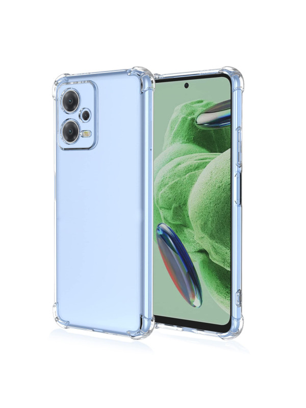 Xiaomi Redmi Note 12 Pro Plus 5G Kılıf Kamera Korumalı Silikon Rubber Arka Kapak şeffaf