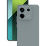 Xiaomi Redmi Note 13 Pro 5G Kılıf Kamera Korumalı Silikon Rubber Arka Kapak Gri