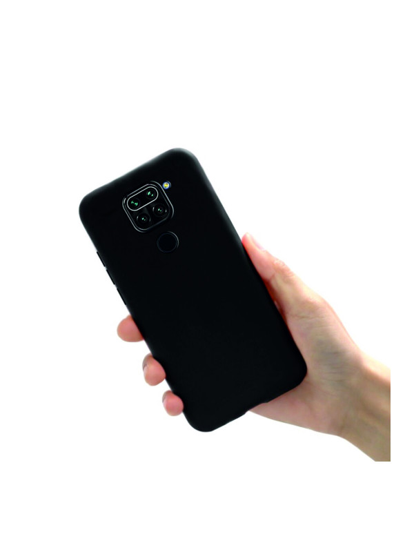 Xiaomi Redmi Note 9 Kılıf Kamera Korumalı Silikon Rubber Arka Kapak Siyah Xiaomi Redmi Note 9 Kılıf Kamera Korumalı Silikon Rubber Arka Kapak Siyah